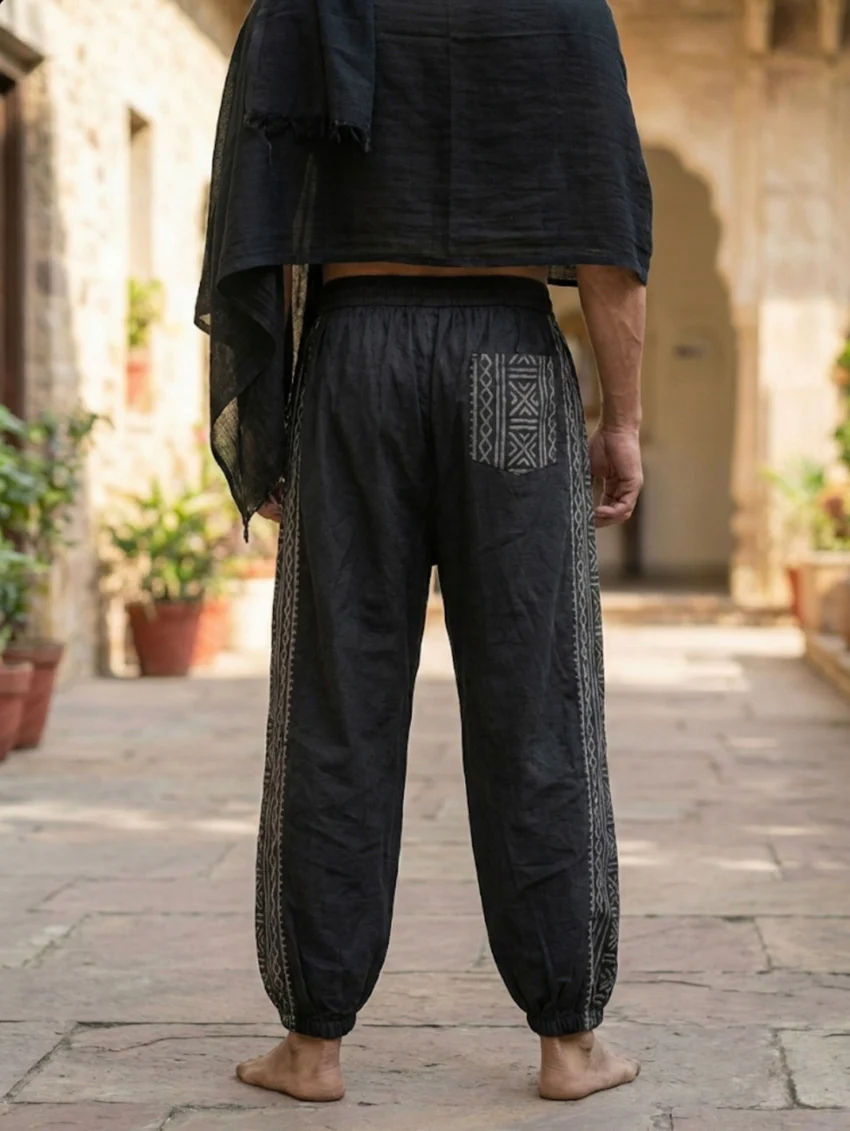 Tribal Loom Harem Pants